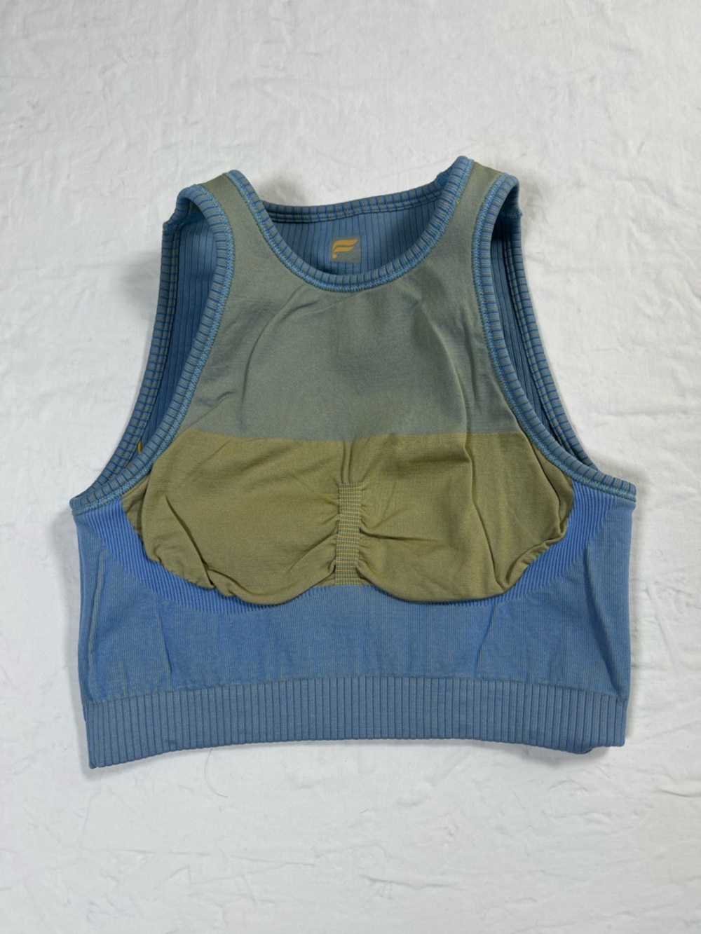 Fabletics 2 pc Ribbed Set Extra Small Sports Bra and Small Leggings - Picture 7 of 15